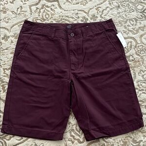 Old Navy Purple Flat Front Shorts